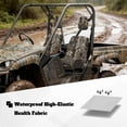 thumbnail image 3 of KUIFORTI Cute Camo UTV Seat Covers Easy to Install Full Protection Seats Cover for UTV Rhino Accessories Bucket Seat Cover Compatible with Yamaha Rhino 700 660 450 2004-2021, 3 of 7