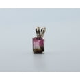 thumbnail image 3 of Natural Pink & Green Bi-colored Tourmaline Sterling Silver Necklace NT167, 3 of 8
