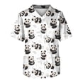 thumbnail image 1 of Men's Short Sleeve V-Neck Print Chest Pocket TopXL, 1 of 3