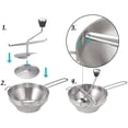 thumbnail image 1 of Food Mixer Stir Bar Jam Masher Potato Masher, Potato Meat Press Masher Vegetable and Fruit Masher Kitchen Tool, 1 of 5