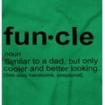thumbnail image 2 of Funcle Fun Uncle Definition Cool Men's Big & Tall Crewneck Graphic Tee Brisco Brands 2X, 2 of 5