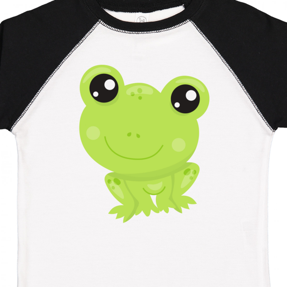 Inktastic Cute Frog, Little Frog, Baby Frog, Green Frog Boys or Girls Toddler T-Shirt - image 3 of 4