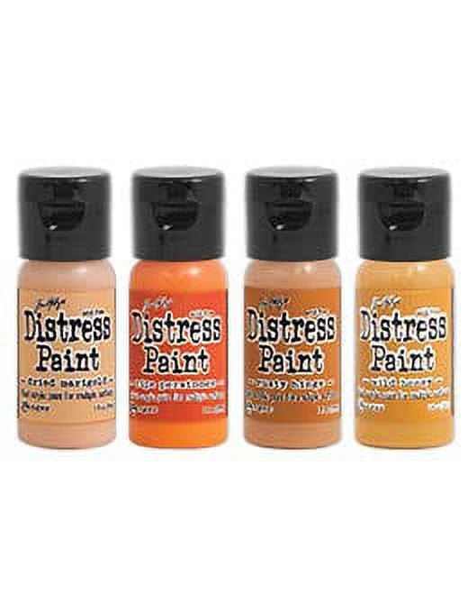 Trebbies Distress Paint Bundles - Water-based Acrylic Distress Paint Sets Detail Sticks (KIT #2)