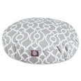 thumbnail image 2 of Majestic Pet | Athens Round Pet Bed For Dogs, Removable Cover, Gray, Small, 2 of 6
