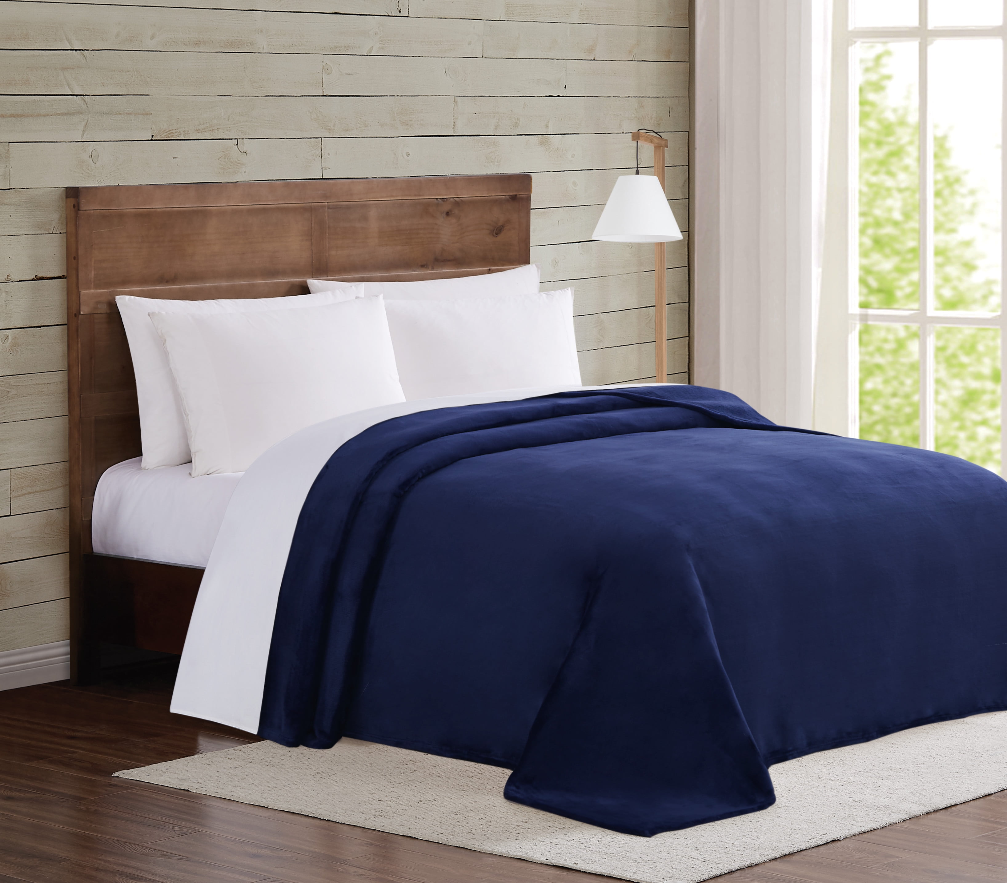 Navy blanket queen deals