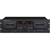 TASCAM 202 MK VII Double Cassette Deck With USB