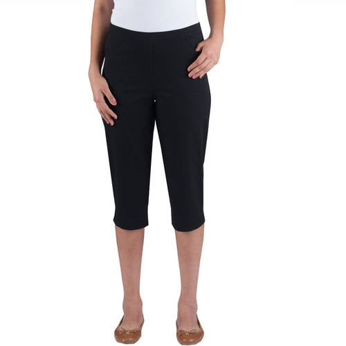 amazon ladies stretch capris