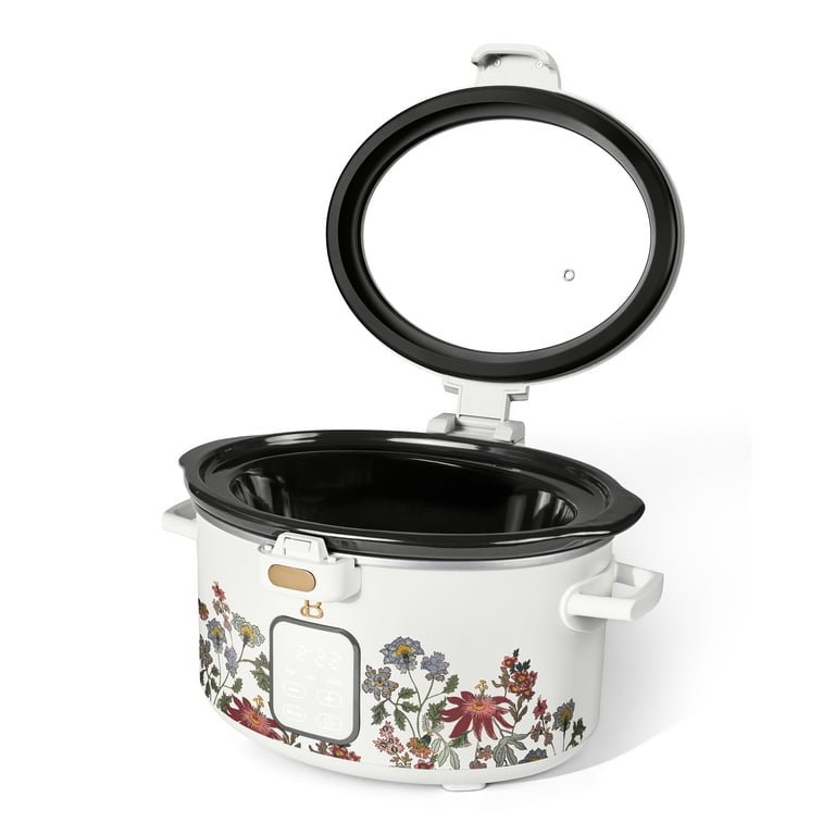 Beautiful 4-Quart Slow Cooker by Drew Barrymore, White photo 7