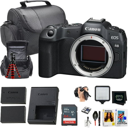 Canon EOS R8 Mirrorless camera Body ONLY (15 piece)