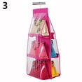 thumbnail image 2 of Jisheng 6 Pockets Handbag Hanging Storage Organizer Wardrobe Closet Bag Hanger, 2 of 8