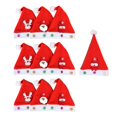 thumbnail image 4 of Regalos Navidad Calcomanías navideñas Sombrero Papá Noel dibujos animados Sombrero ciervo muñeco nieve Papá, 4 of 4