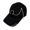 thumbnail image 1 of tredstone Casquette Hip Hop Unisexe Confort Décontracté et Protection Solaire Activités Extérieures Casquette de Baseball en Coton Noir Réglable 1Ensemble, 1 of 6