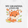 thumbnail image 4 of Inktastic My Grandma Loves Me Little Fox Boys or Girls Baby Bodysuit, 4 of 5