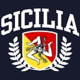 thumbnail image 3 of CafePress - Sicilia Zip Hoodie (Dark) - Zip Hoodie, Classic Hooded Sweatshirt with Metal Zipper, 3 of 4