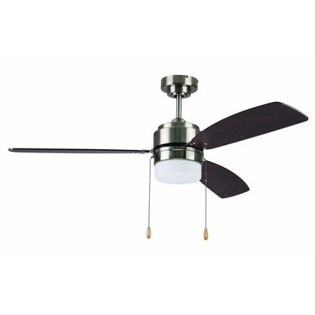 Litex Ausmus Single Light Led Ceiling Fan Rated For Damp