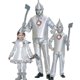 thumbnail image 2 of Tin Boy Costume Halloween Boy Book Character Costume Children Adult Men Tin Man Costume, Silver, 2 of 4