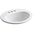 thumbnail image 3 of KOHLER K-2196-4-0 Pennington Self-Rimming Bathroom Sink White, 3 of 3