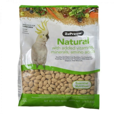 UPC: 0762177942001 | Zupreem® Natural Bird Food Pellets for Large Birds 3lb