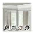thumbnail image 2 of Corner Window Curtain Rod Double Rod Set Adjustable 28-48 Cocoa Decorative Drapery Rod, 2 of 2