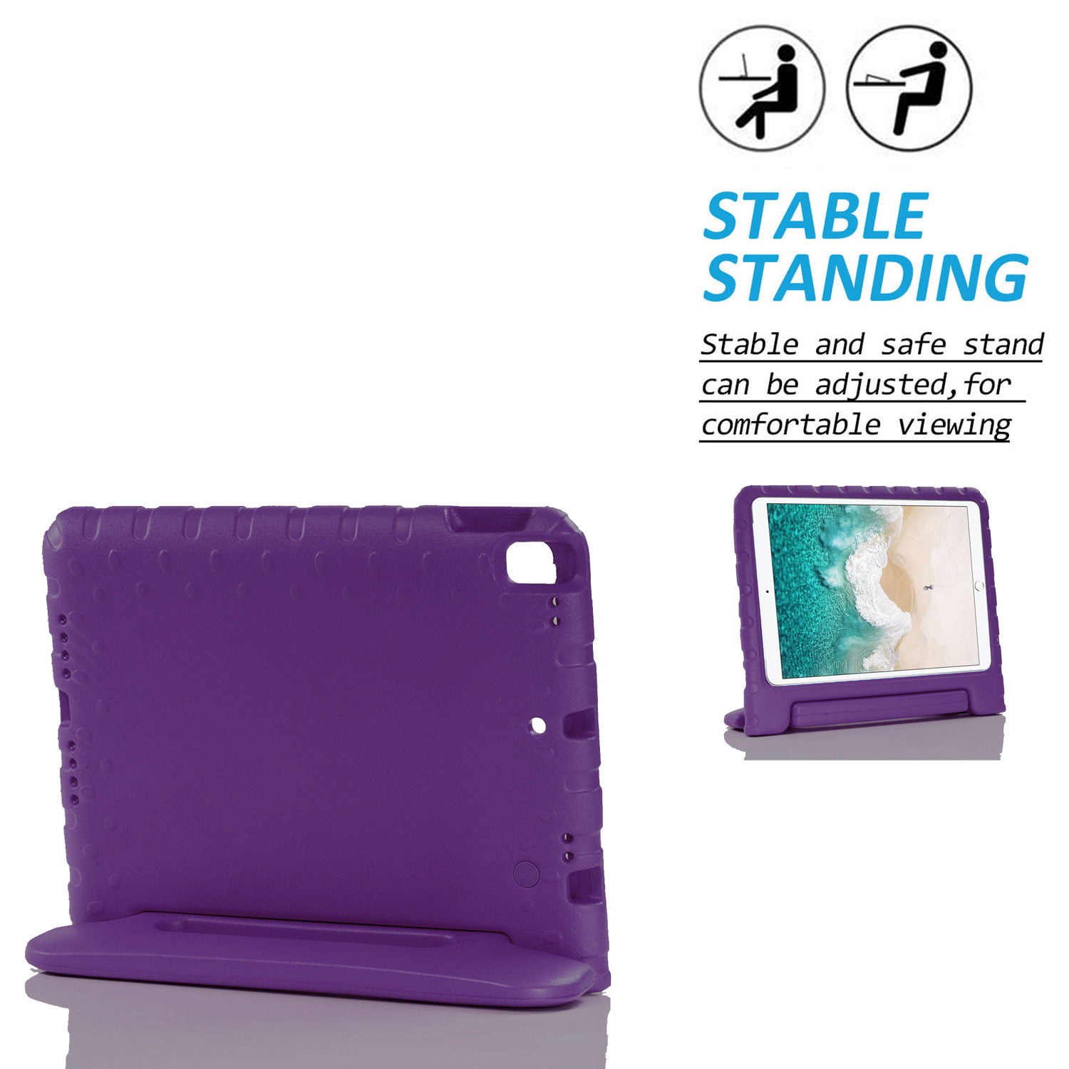UUCOVERS iPad 10.2 Case 9th/8th/7th Generation for Kids, iPad 10.2