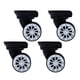 thumbnail image 5 of 4 ruedas giratorias para maleta, ruedas de repuesto para maletas, accesorios de equipaje flexibles, ruedas giratorias de repuesto, 5 of 9