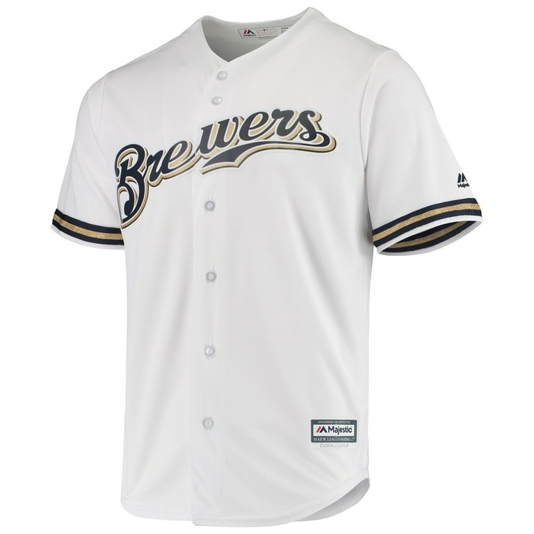 Milwaukee Brewers baseball jersey majestic top baseball