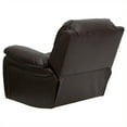 thumbnail image 3 of Flash Furniture Fauteuil Inclinable en Cuir Marron, 3 of 4