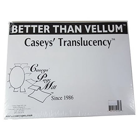 Casey's Translucency Vellum Like Paper For Laser Printers To Make Screen Printing Positives 11 x 17 - 100