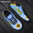 thumbnail image 1 of Doginthehole Love Sunflower Zapatos planos Zapatos De Mujer Zapatillas De Malla Casuales Transpirables Con Cordones Calzado Para Correr Dropshipping, 1 of 6