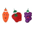 thumbnail image 1 of Disfraz de zanahoria de uva de 3 piezas para niños, , de disfraz de Halloween linda, 1 of 9