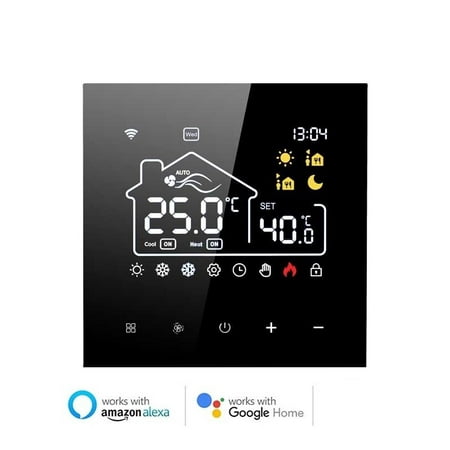 

TUYA smart central air conditioning floor heating 2-in-1 panel mobile phone