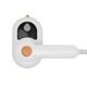 thumbnail image 2 of Mini Portable Iron Handheld Ironing Machine Household Handheld Ironing Machine Rotating Folding Iron EU PLUG (White), 2 of 5