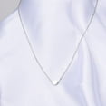 thumbnail image 4 of Stainless Steel Sliding Float Heart Shaped Charm Necklace, 4 of 4
