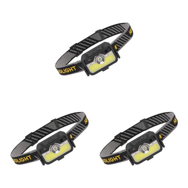 Billuyoard Angle Adjustable Headlamp Hiking Running Jogging Head Flashlight Torch Night High Fishing Headlight Brightness Type1 NO1