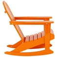 thumbnail image 5 of Polytrends  Laguna Hdpe All Weather Outdoor Patio Rocking Chair Orange, 5 of 5