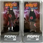 FiGPiN Naruto Shippuden Pain #453 and Konan #747 Collectible Pin Set of 2