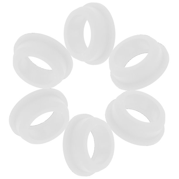 FESTFENDS 6Ud Protector De Cables De Silicona Flexible Para Hogar Resistente Alta Temperatura Y Fácil Instalación