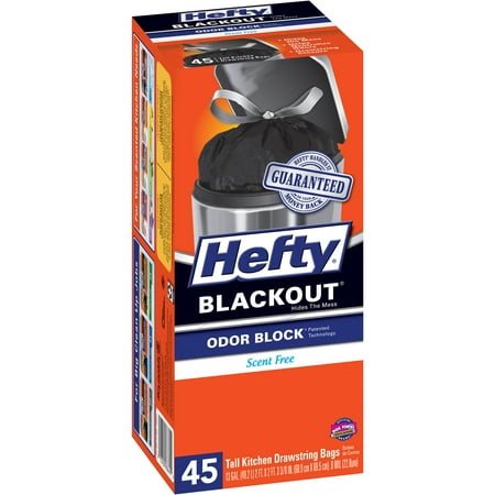 Hefty BlackOut Tall Kitchen Trash Bag