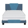 thumbnail image 3 of Boyd Sleep Tuscany Blue Linen Full Size Upholstered Platform Bed, Qualified Box Spring or Foundation Required for Use, 3 of 10