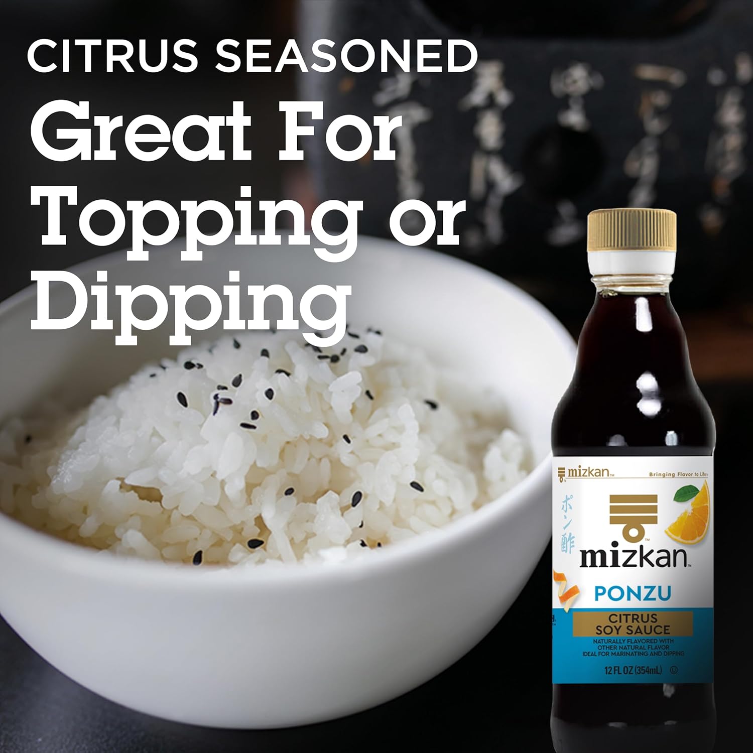 Mizkan - Soy Sauce Ponzu Citrus - Case of 6 - 12 OZ