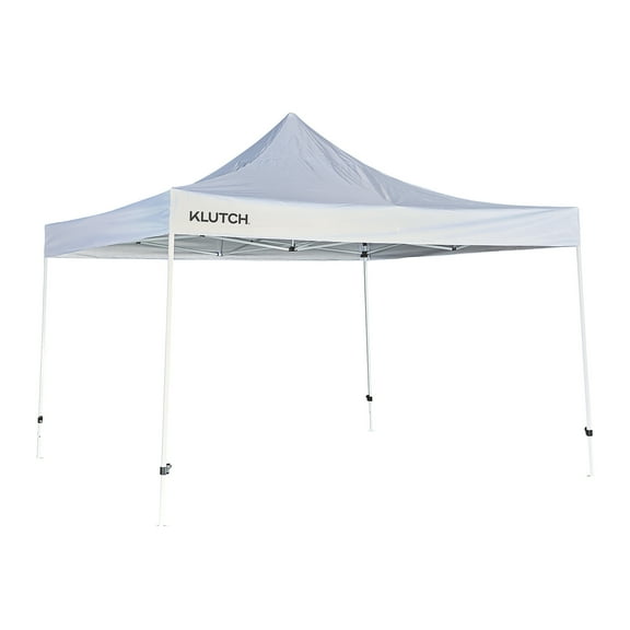 Klutch Pop-Up Canopy Tent, 12ft. x 12ft., Telescopic Legs