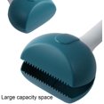 thumbnail image 4 of Recogedor de excrementos para mascotas con mango largo, 70 cm, plegable, portátil, con dientes dentados sólidos, recogedor de basura, herramientas para mascotas, 4 of 5