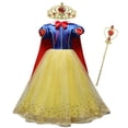 thumbnail image 1 of Disfraz de princesa para niñas de 4 a 10 años, Cosplay de Encanto, Halloween, fiesta de carnaval, ropa de disfraces para niños Fivean unisex, 1 of 2