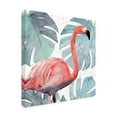 thumbnail image 2 of Annie Warren 'Flamingo Splash I' Canvas Art, 2 of 3