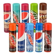 Pepsi Cola Soda Flavored Lip Balm Variety Pack, 10 Pieces ($9.99 Value)