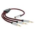 thumbnail image 2 of Audífonos Cable divisor de audio de 3,5 mm para altavoz de teléfono 1 hembra a 3 macho AUX Cable adaptador Universal Accesorios Electrónicos, 2 of 9