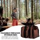 thumbnail image 3 of Hytrove Bolsa Para Guardar De Lona Marrón Plegable Fácil De Transportar Y Almacenar, 3 of 6