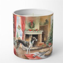 Greyhound Christmas Cookies Decorative Soy Candle 3.25 in x 3.75 in
