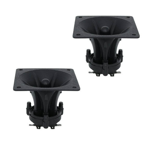 Necvior 2Pcs Tweeters 150W Ceramic Buzzer Treble Square Music 85MM Piezoelectric Tweeters Loudspeaker