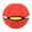 Red, variant on Magic Bouncing Ball, Magic Bouncing Metaball, Magic Flying Saucer, Bouncy Ball, Dual Form Freely Switchable, Without Light (10 Inch, Red)